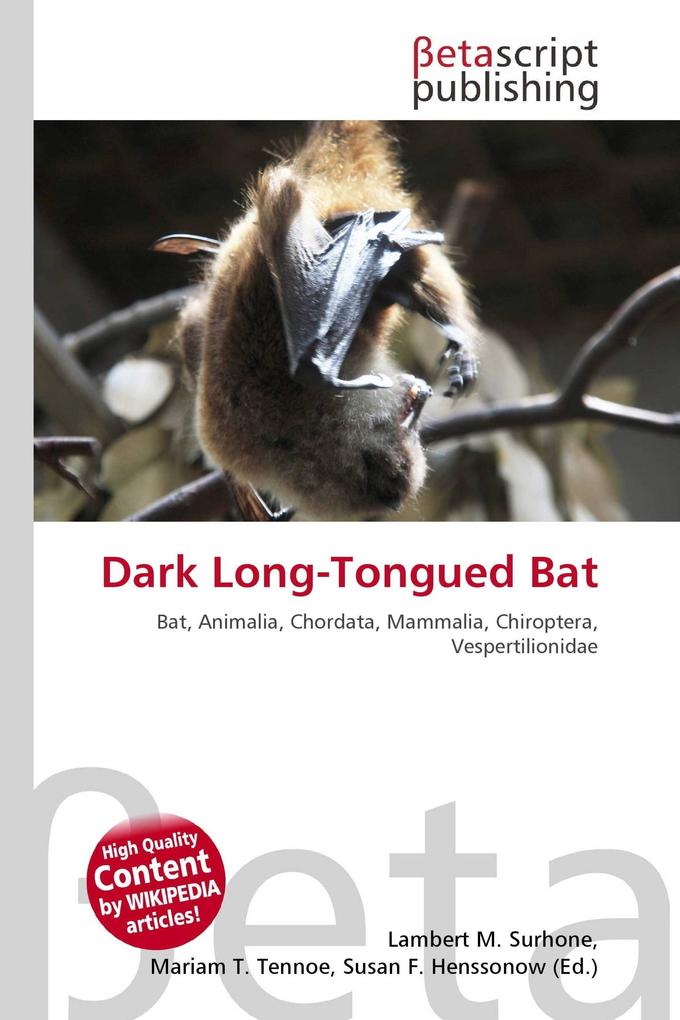Dark Long-Tongued Bat