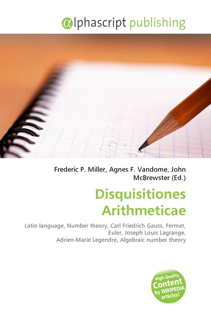 Disquisitiones Arithmeticae