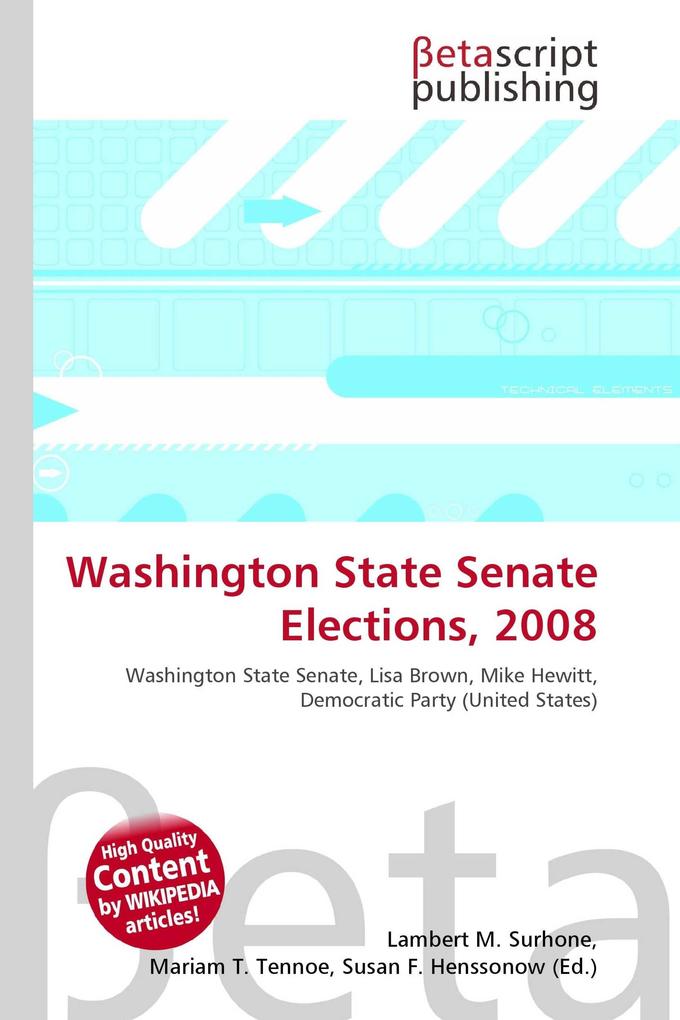 Washington State Senate Elections 2008