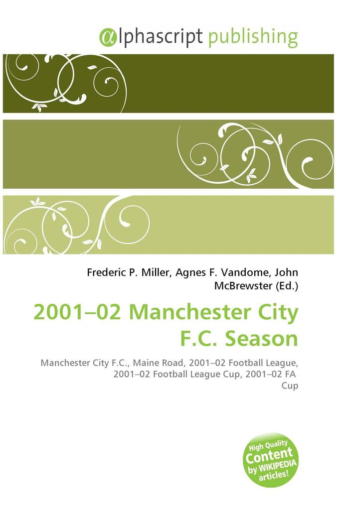 2001-02 Manchester City F.C. Season