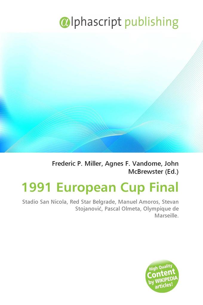 1991 European Cup Final