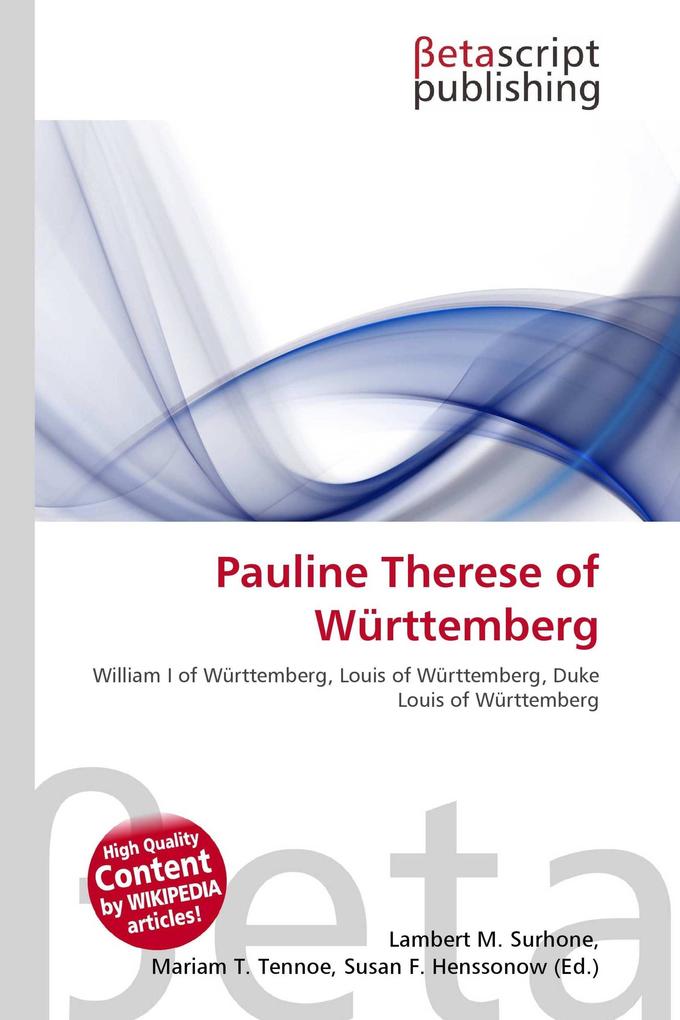 Pauline Therese of Württemberg