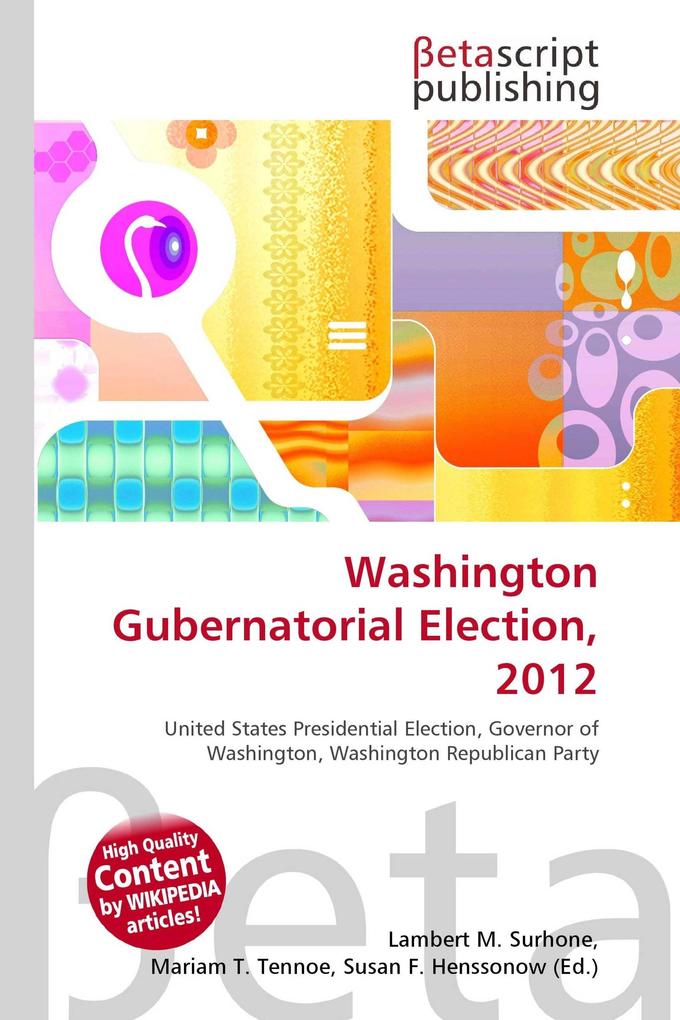 Washington Gubernatorial Election 2012