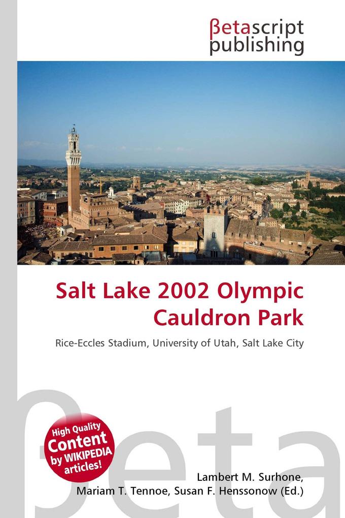 Salt Lake 2002 Olympic Cauldron Park