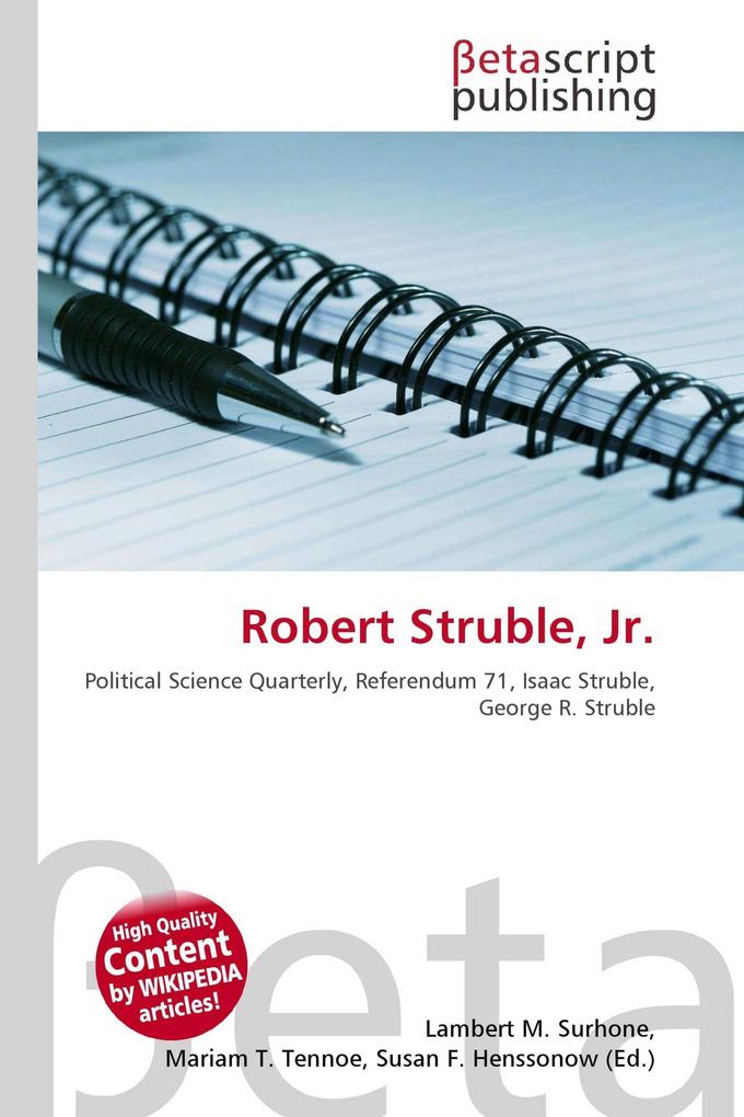 Robert Struble Jr.