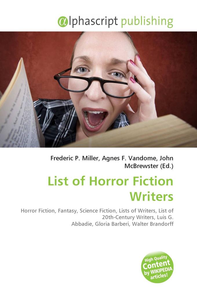 List of Horror Fiction Writers