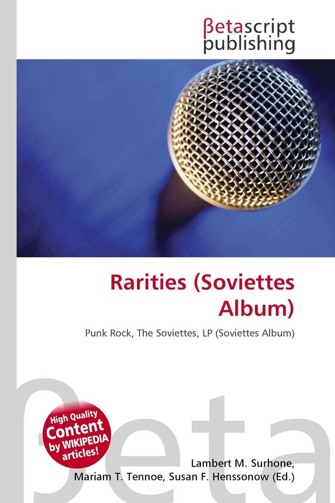 Rarities (Soviettes Album)
