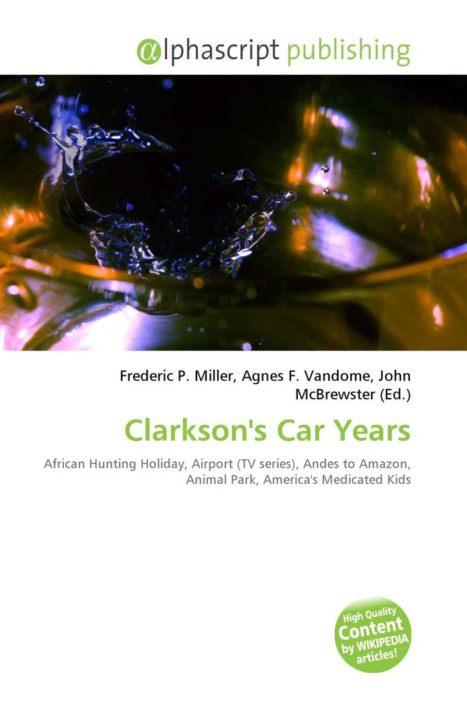 Clarkson's Car Years
