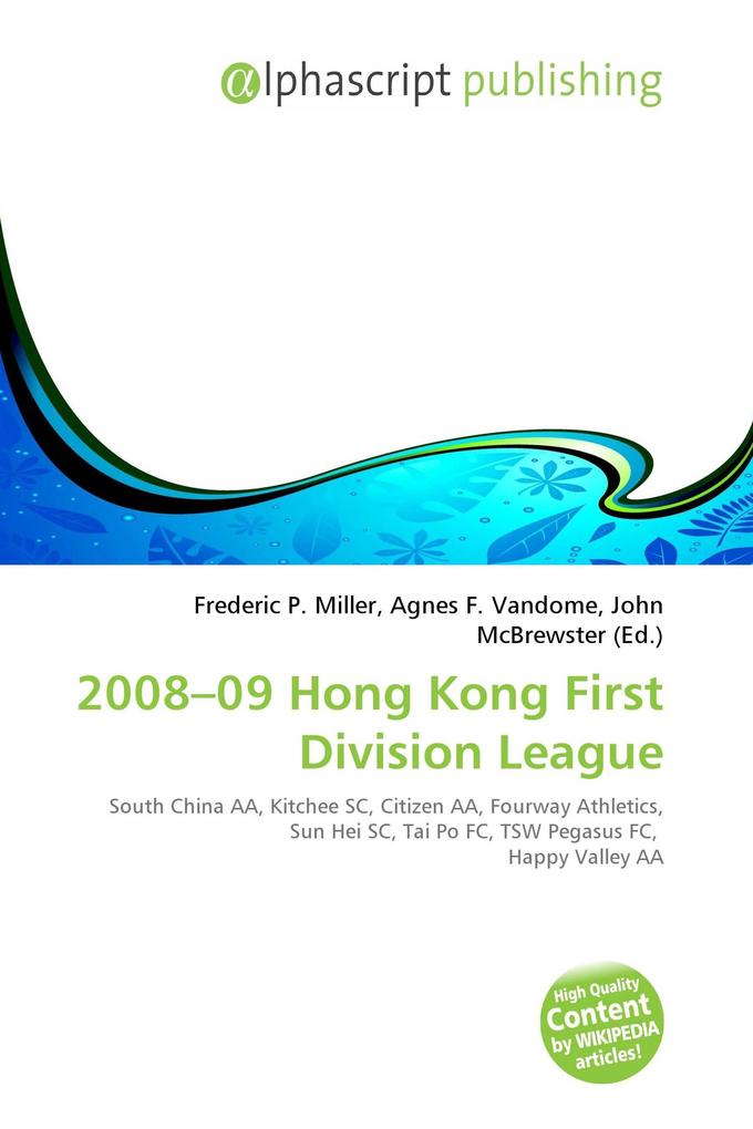 2008-09 Hong Kong First Division League