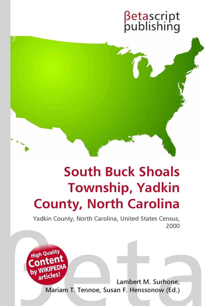 South Buck Shoals Township Yadkin County North Carolina