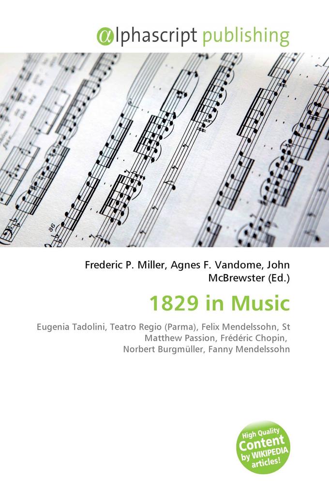 1829 in Music