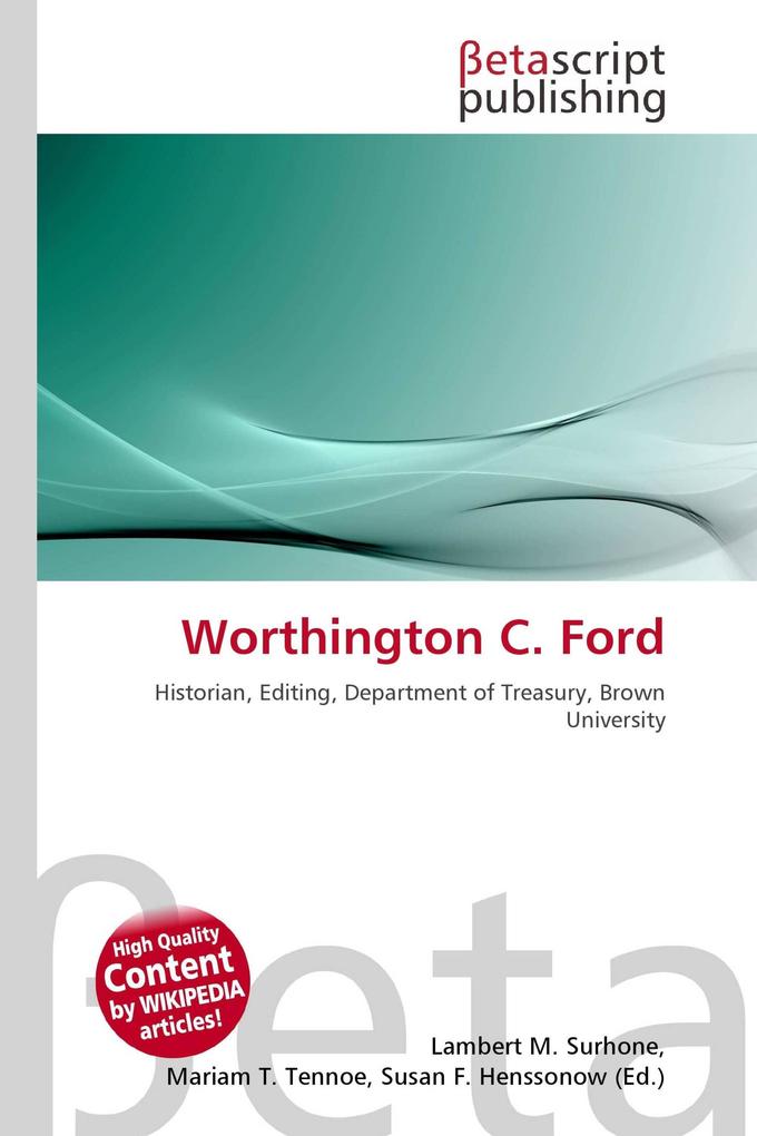 Worthington C. Ford