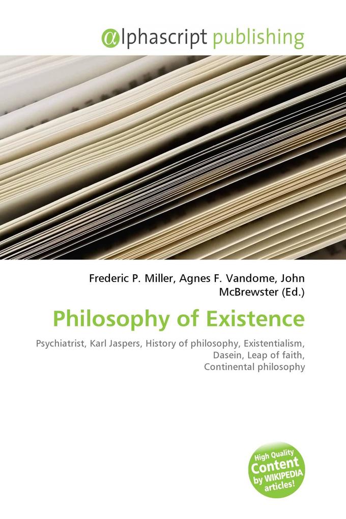 Philosophy of Existence