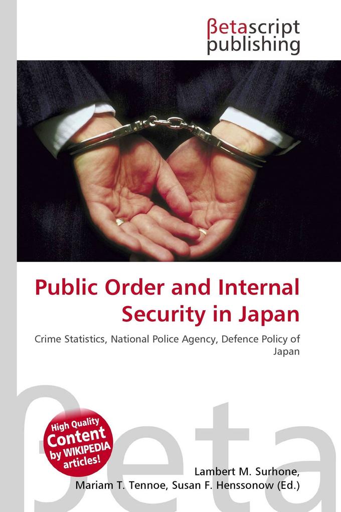 Public Order and Internal Security in Japan