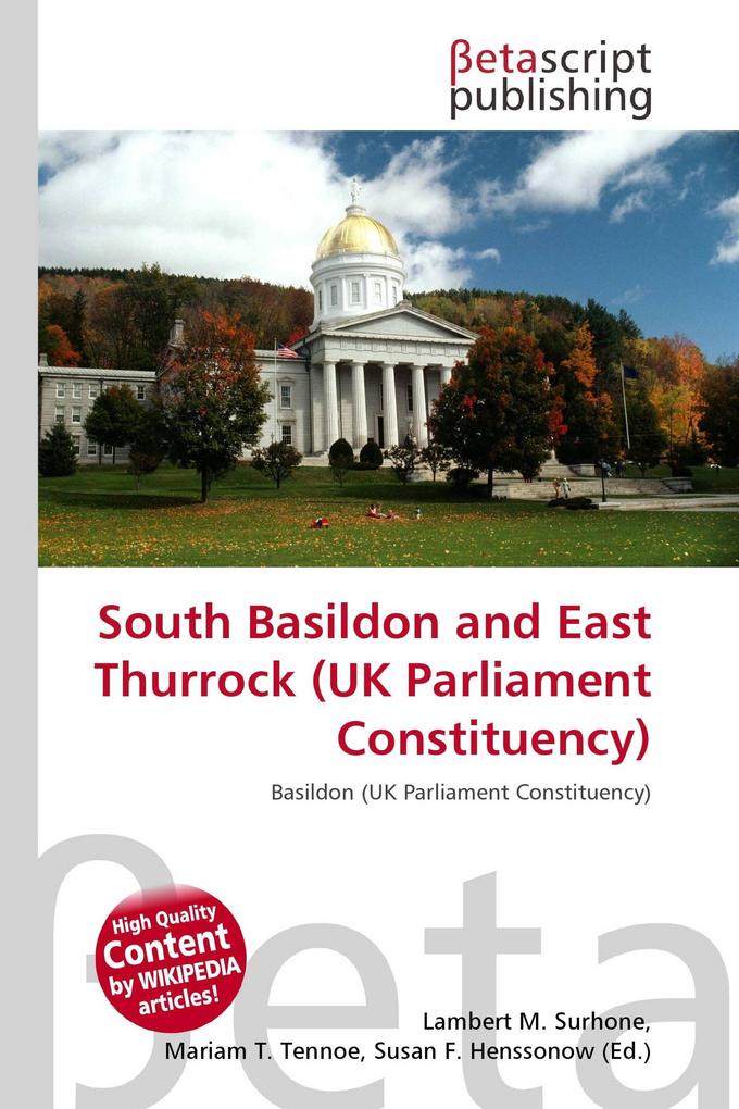South Basildon and East Thurrock (UK Parliament Constituency)