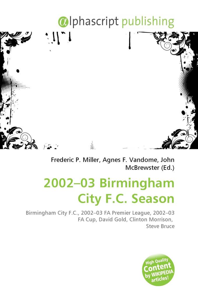 2002-03 Birmingham City F.C. Season