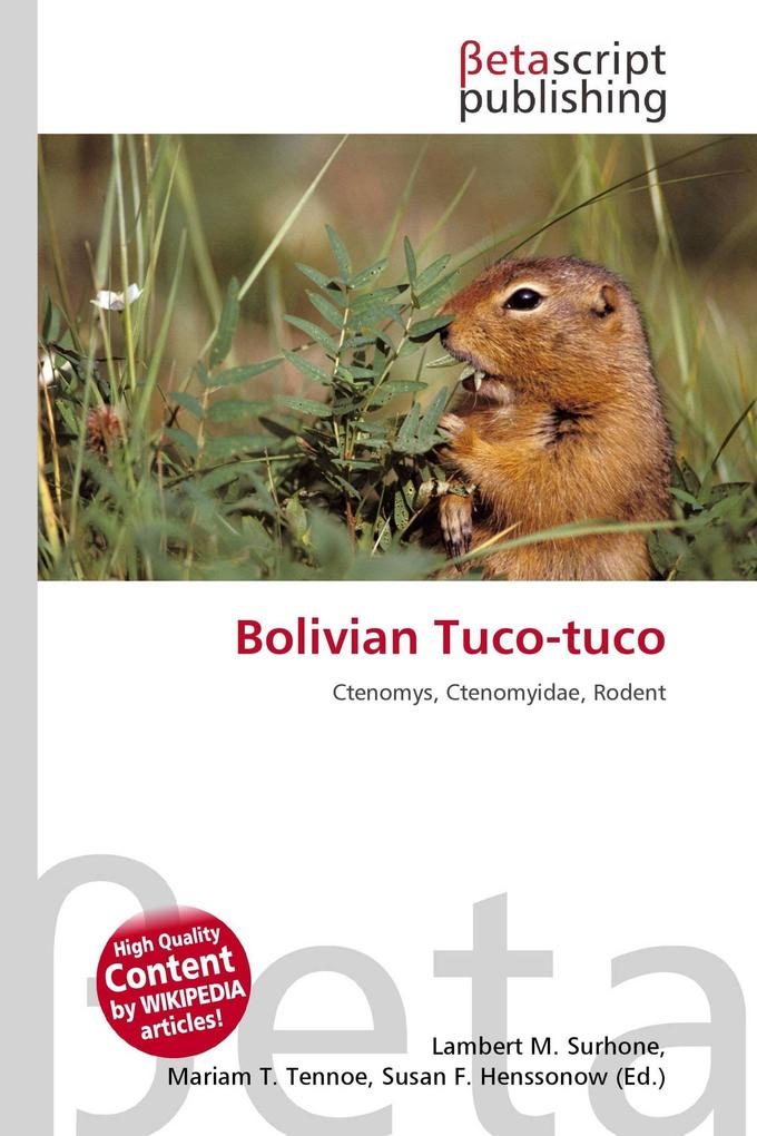 Bolivian Tuco-tuco