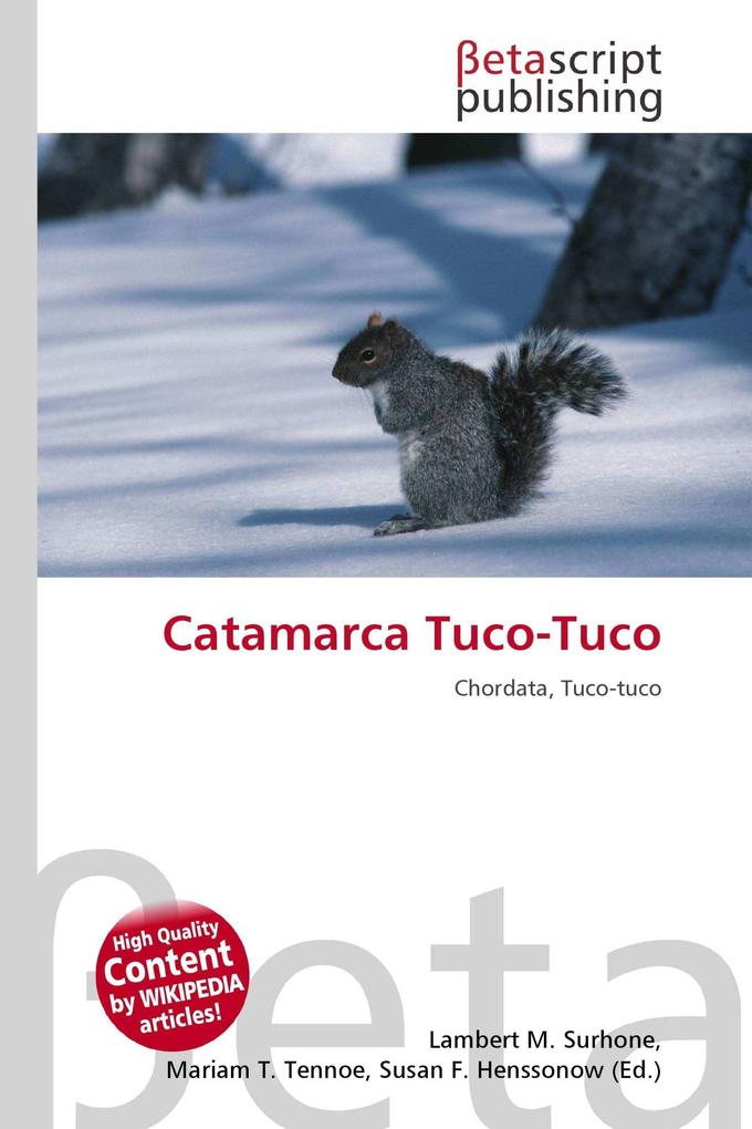 Catamarca Tuco-Tuco