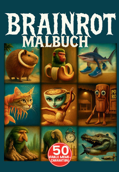 Brainrot Malbuch
