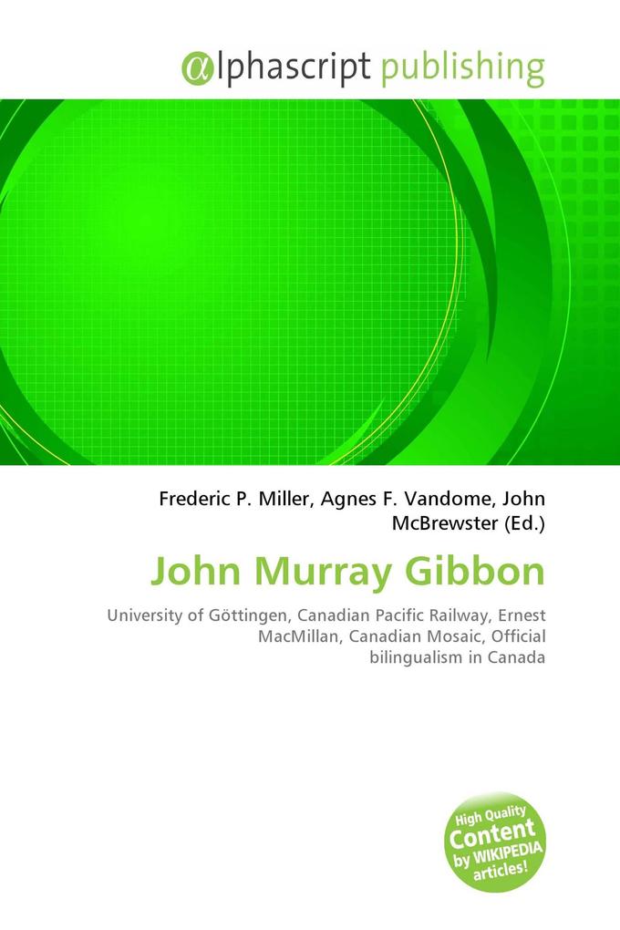 John Murray Gibbon