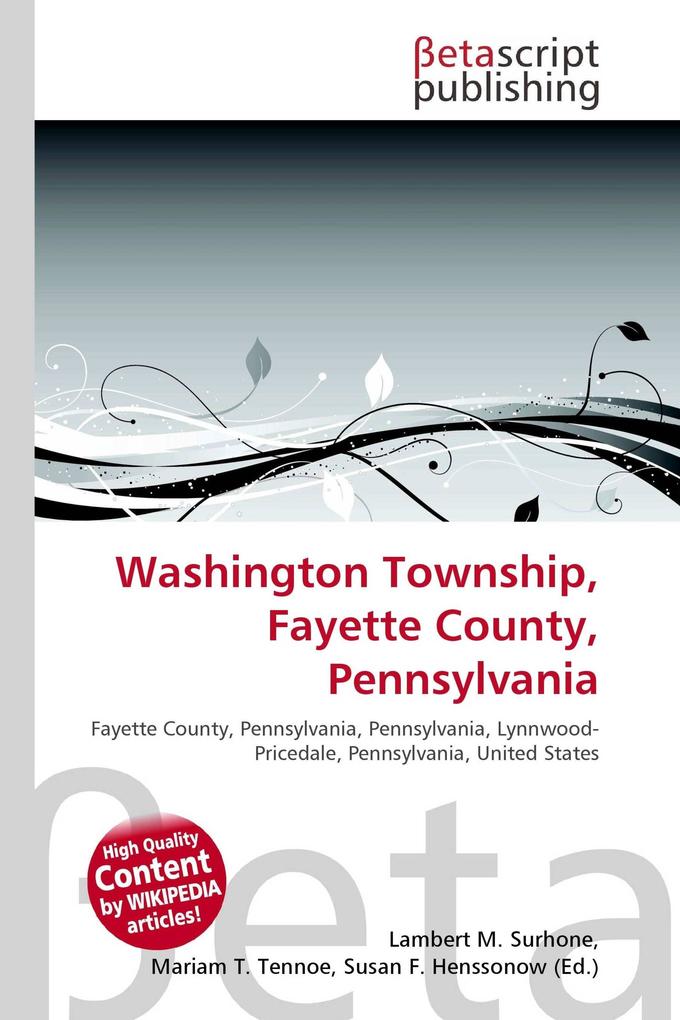 Washington Township Fayette County Pennsylvania