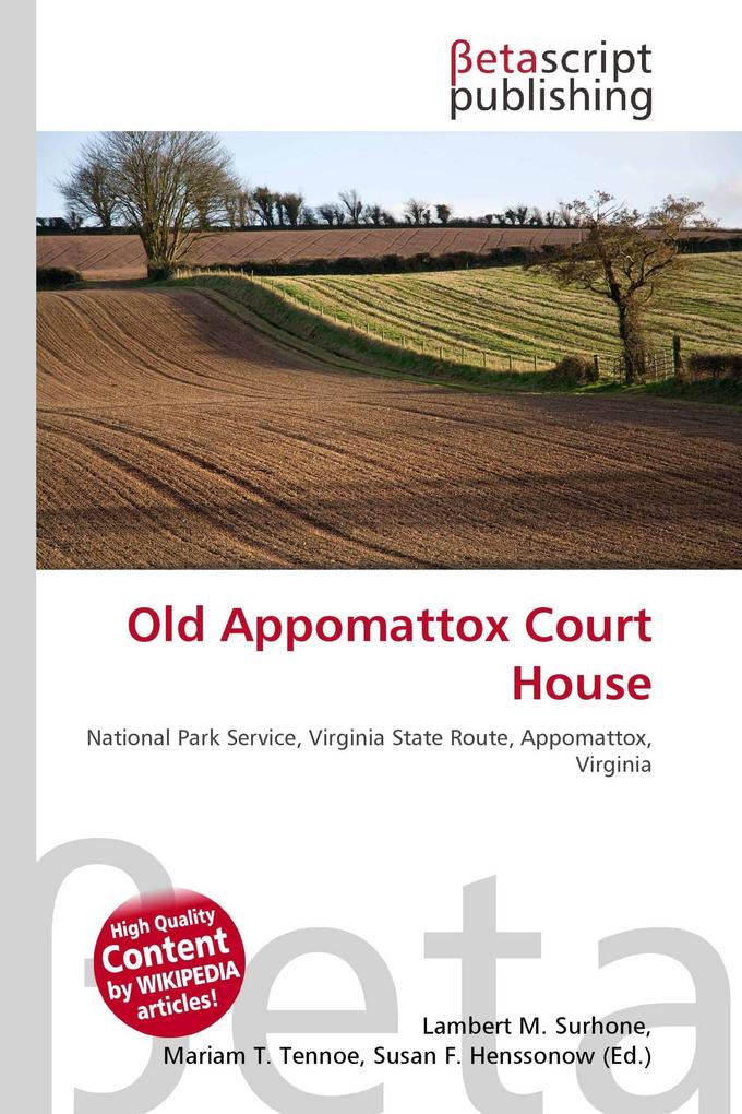 Old Appomattox Court House