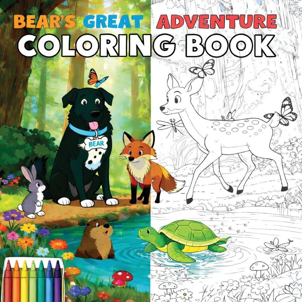 Bear's Great Adventure Coloring Book