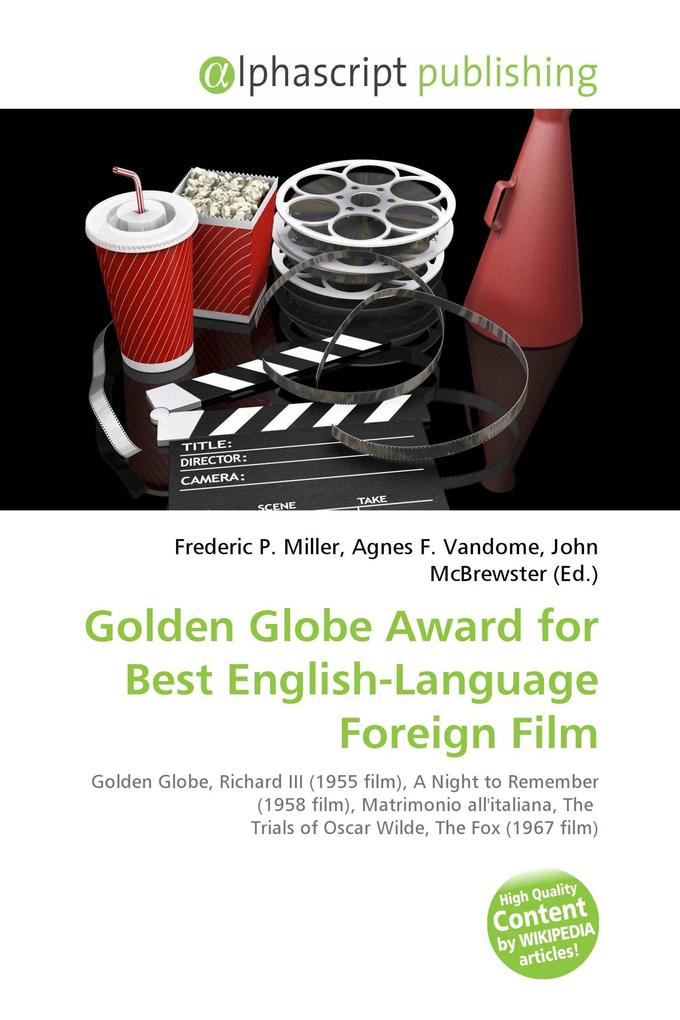 Golden Globe Award for Best English-Language Foreign Film