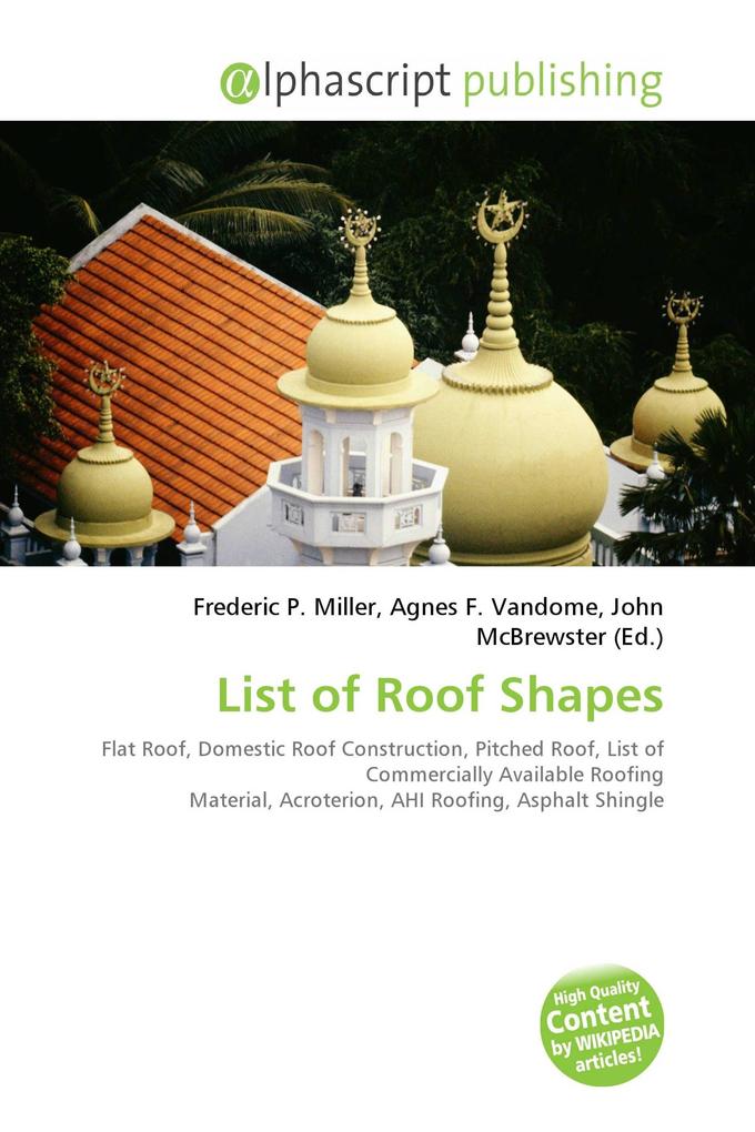 List of Roof Shapes
