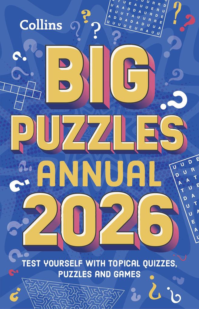 BIG PUZZLES ANNUAL 2026 HB