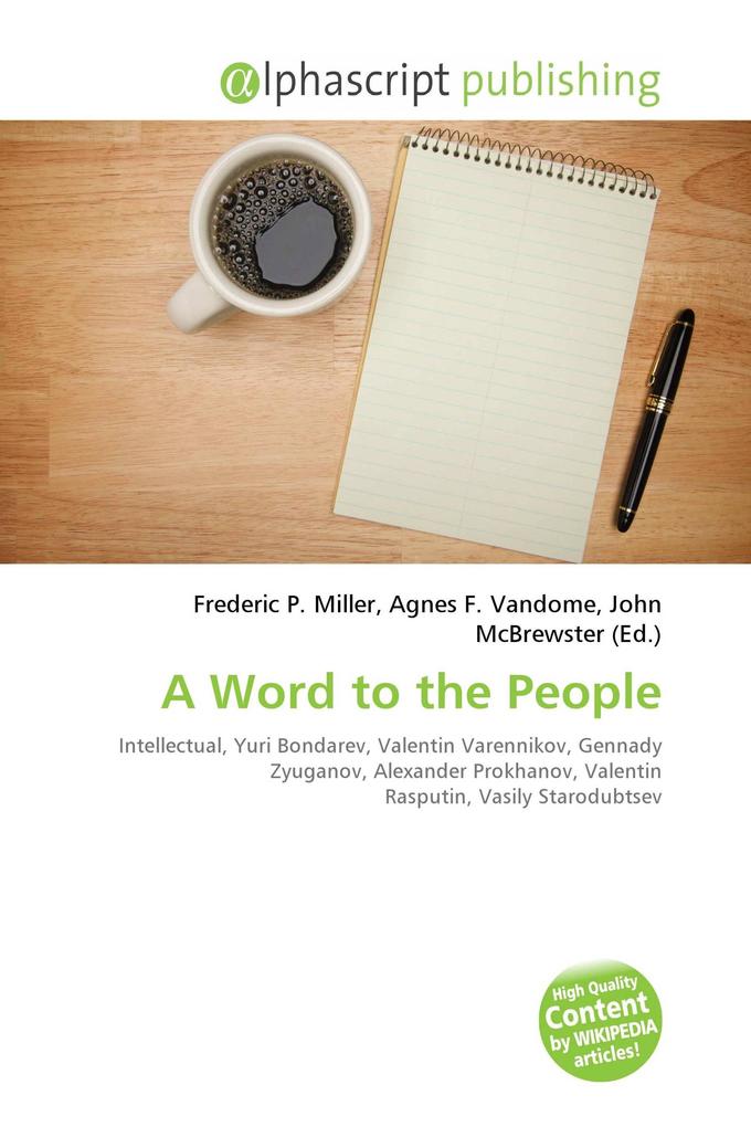 A Word to the People