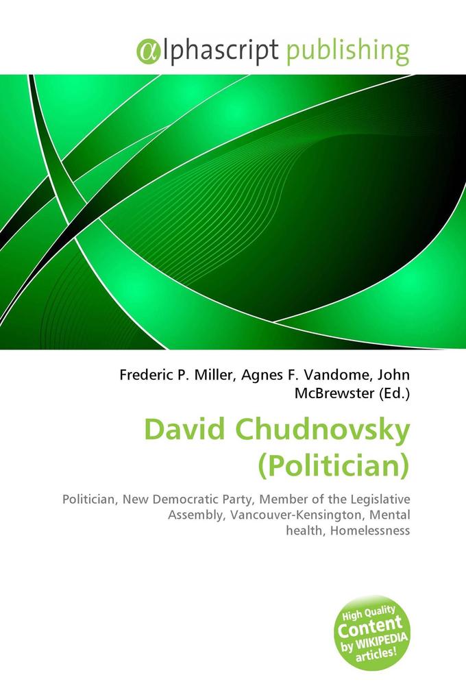 David Chudnovsky (Politician)
