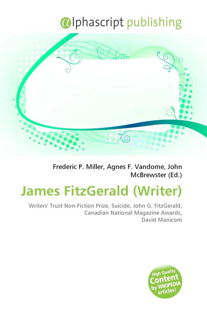 James FitzGerald (Writer)