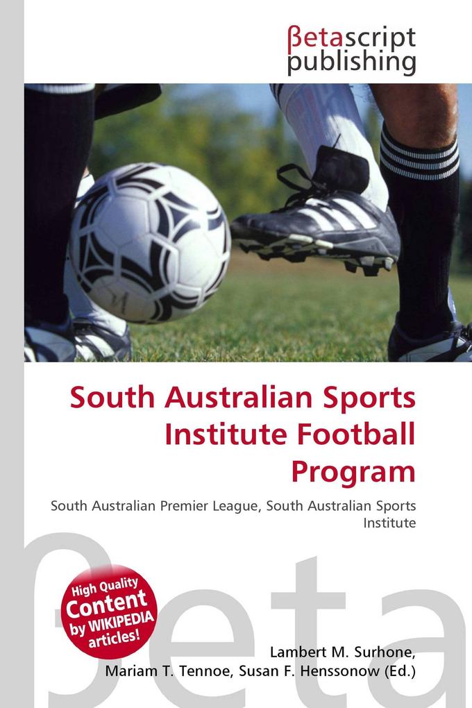 South Australian Sports Institute Football Program