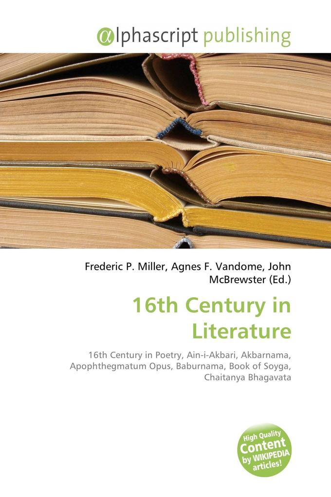 16th Century in Literature