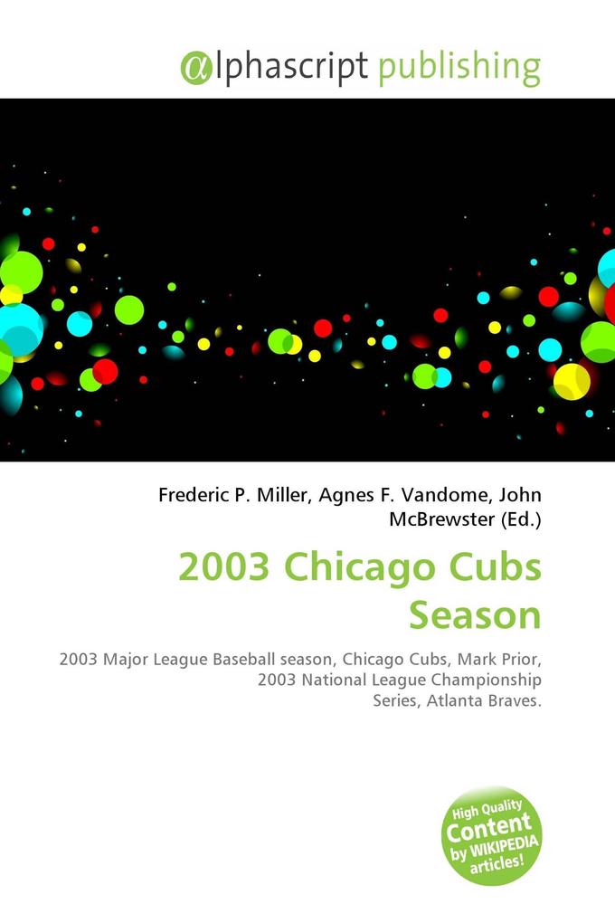 2003 Chicago Cubs Season