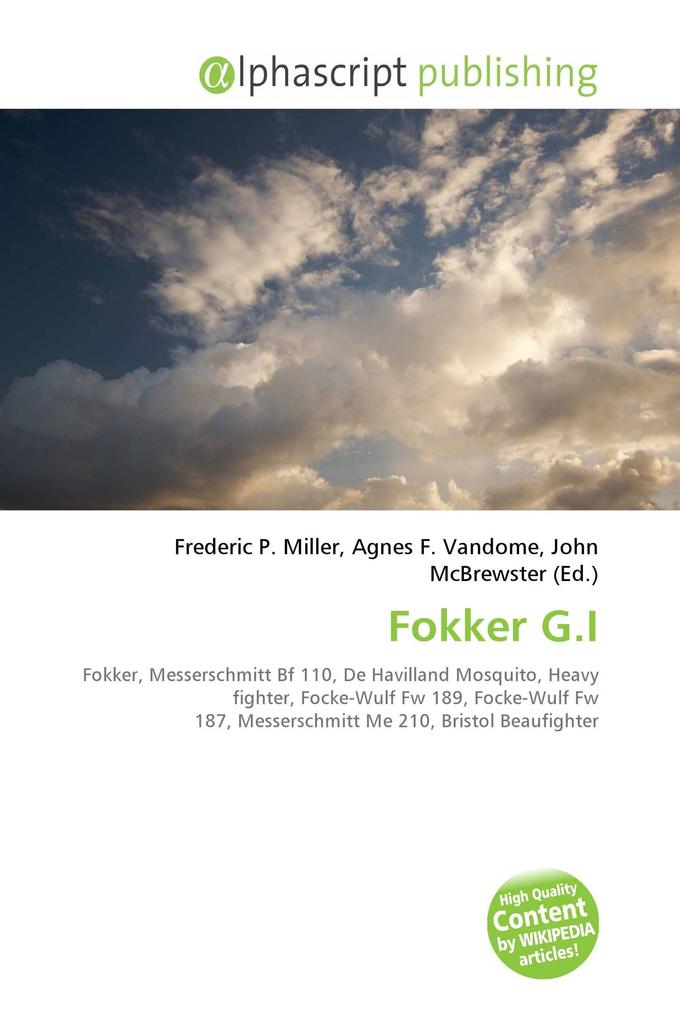 Fokker G.I
