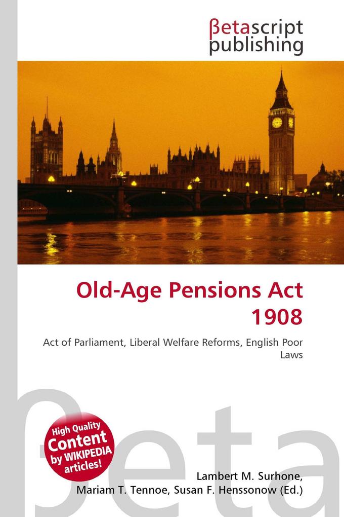 Old-Age Pensions Act 1908