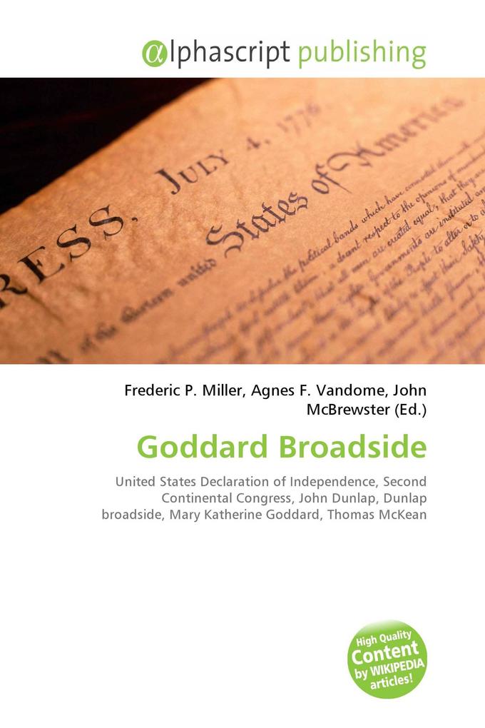 Goddard Broadside