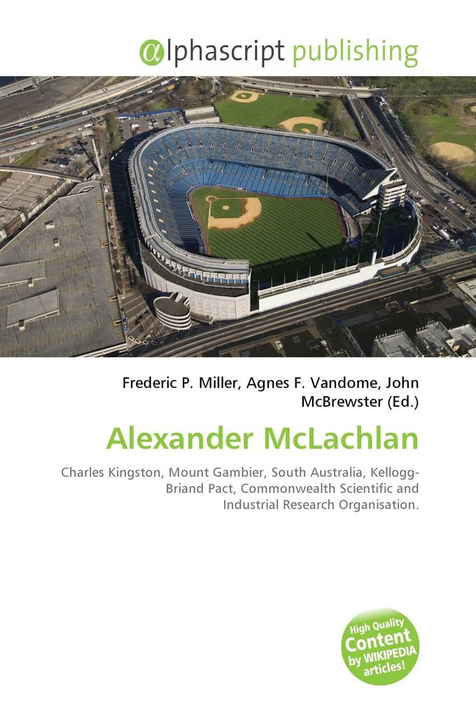 Alexander McLachlan
