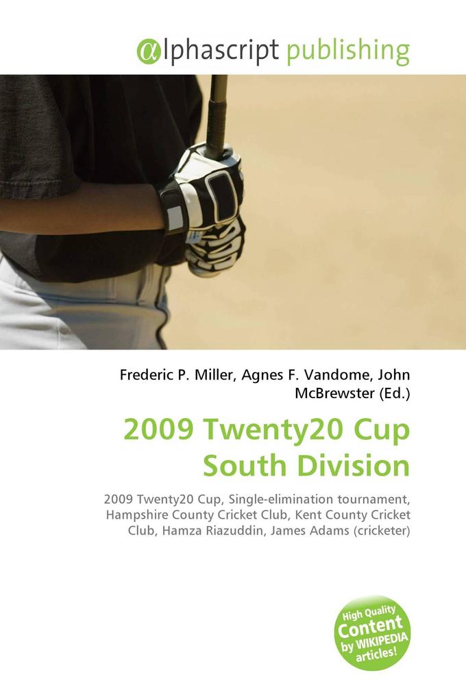2009 Twenty20 Cup South Division