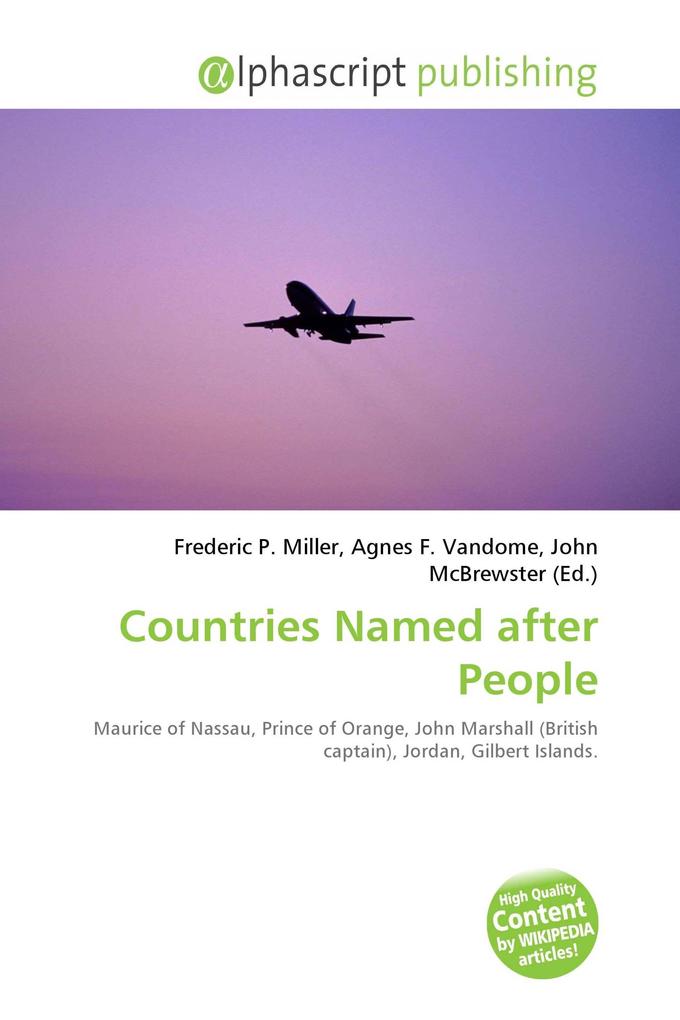 Countries Named after People