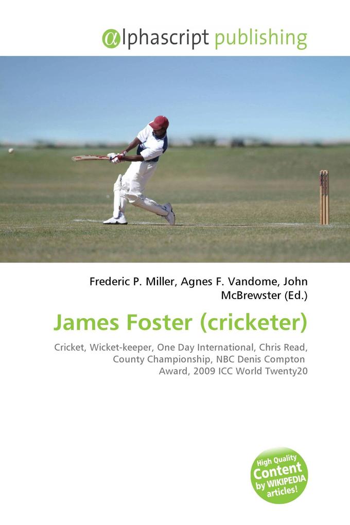 James Foster (cricketer)