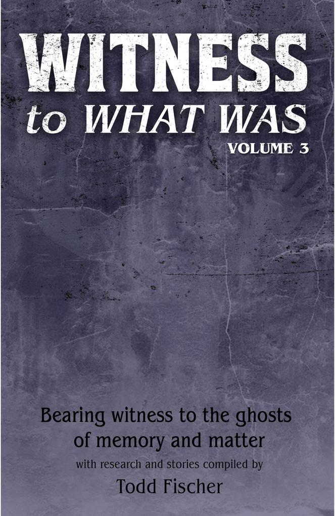 WITNESS to What Was: Volume 3