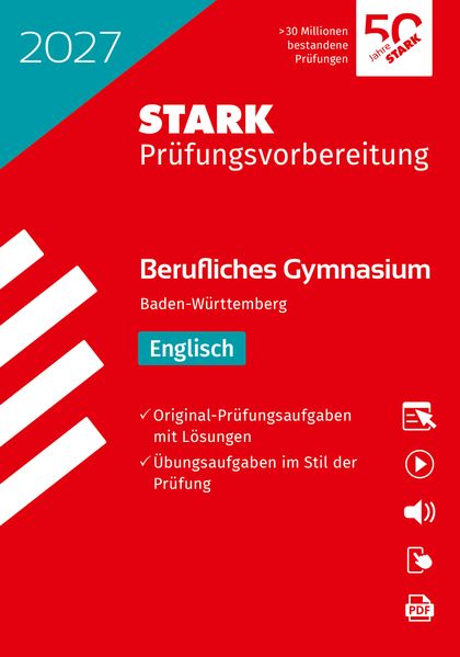 STARK Englisch - Abitur Berufliches Gymnasium 2027 BW - Prüfungsvorbereitung