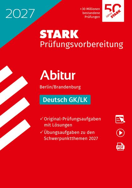 STARK Deutsch - Abitur 2027 Berlin/Brandenburg - Prüfungsvorbereitung