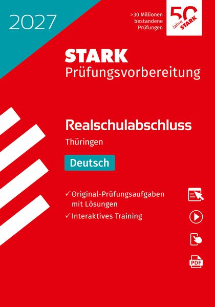 STARK Deutsch - Realschulabschluss 2027 Thüringen - Prüfungsvorbereitung