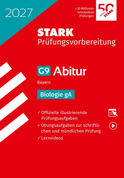 STARK Biologie gA - Abitur 2027 Bayern - Prüfungsvorbereitung