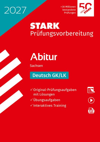STARK Deutsch GK/LK - Abitur 2027 Sachsen - Prüfungsvorbereitung