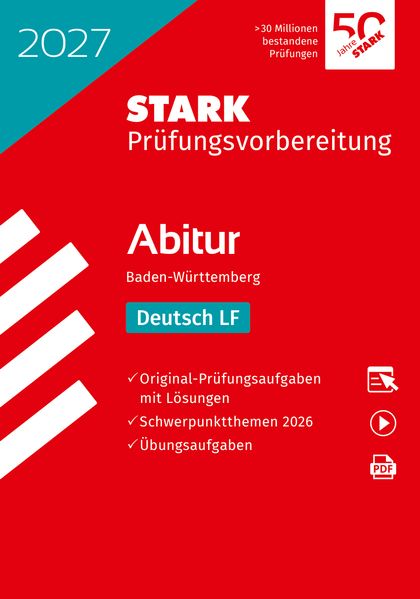 STARK Deutsch LF - Abitur 2027 BW - Prüfungsvorbereitung
